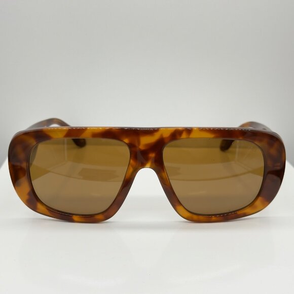 Georgia Armani Sunglasses AR8183 598833 Red Havana Brown 56mm **SEE NOTE** - Picture 2 of 12